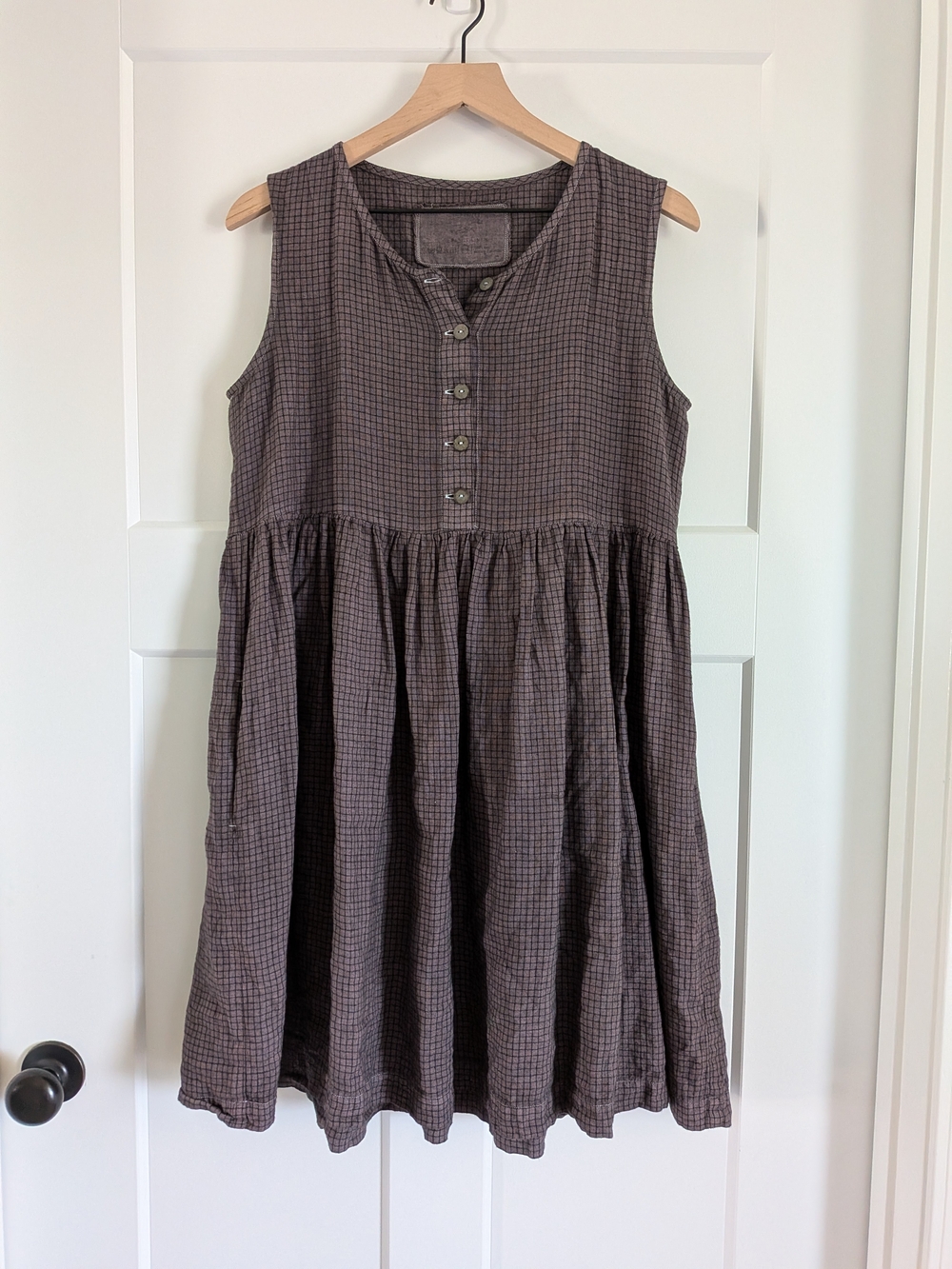 notPERFECTLINEN Dyed Mama midi